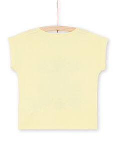 Yellow and pink T-shirt LAJAUTI2 / 21S901O2TMC116