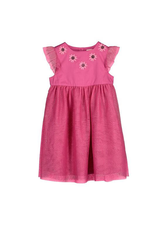 Girls' glitter dress FAROROB1 / 19S901S1ROB712
