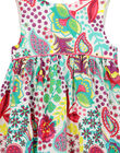 Baby girls' printed sleeveless dress FICAROB1 / 19SG09D1ROB000