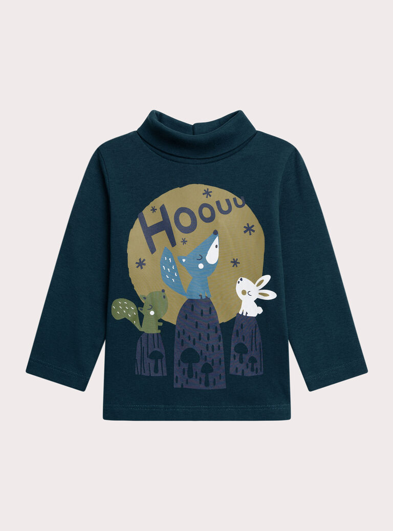 Navy TURTLE NECK XUMYSOUP / 25WG10R1SPL714