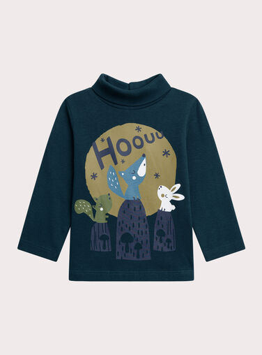 Navy TURTLE NECK XUMYSOUP / 25WG10R1SPL714