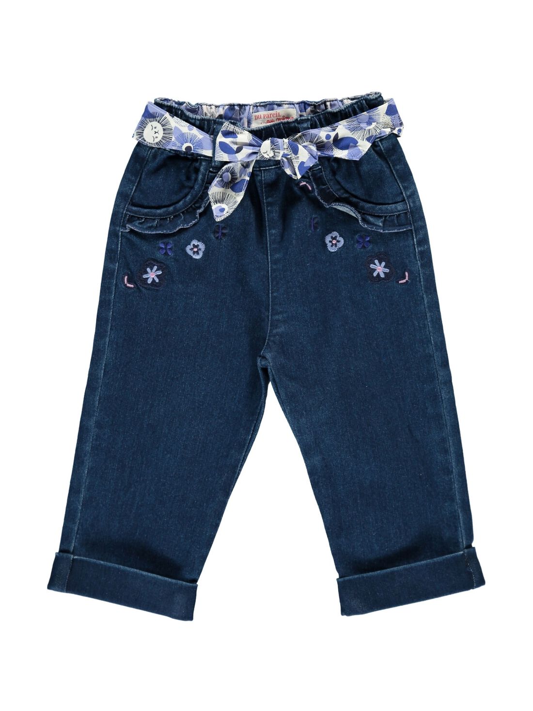 Girls jeans fancy on sale