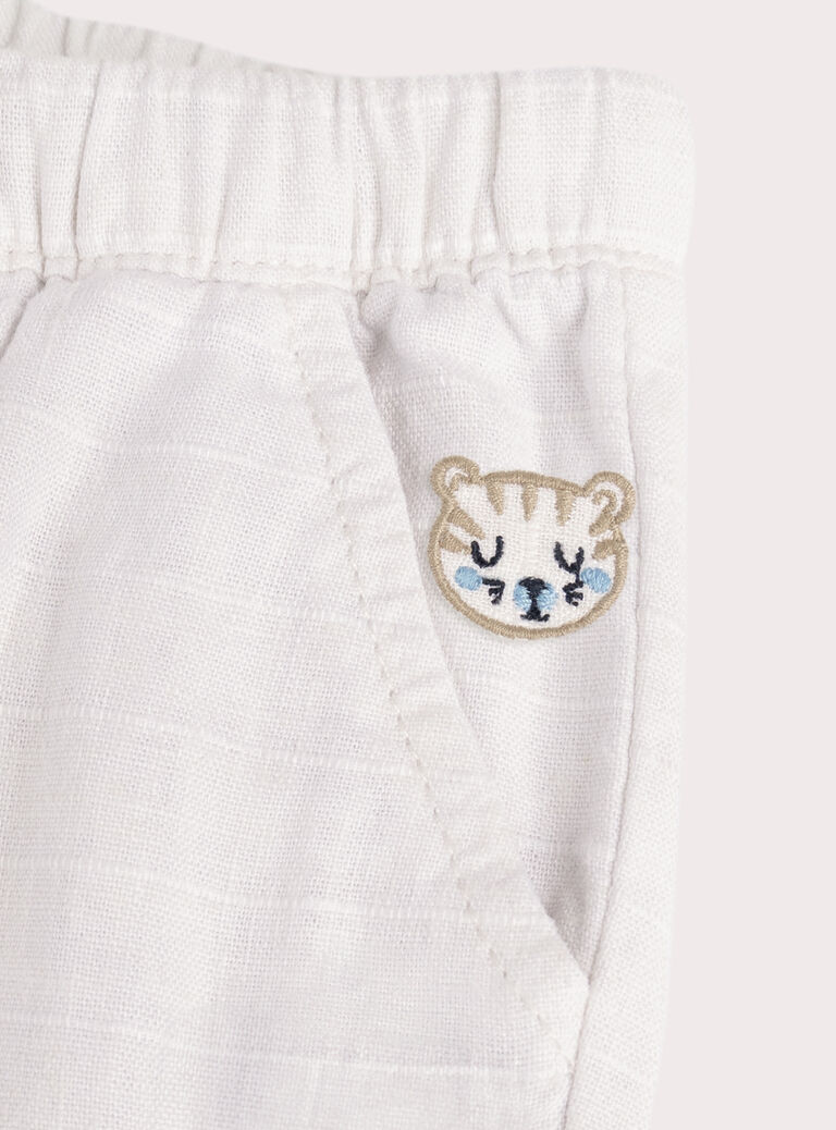 White PANTS WUMAPAN2 / 25SG1064PAN000