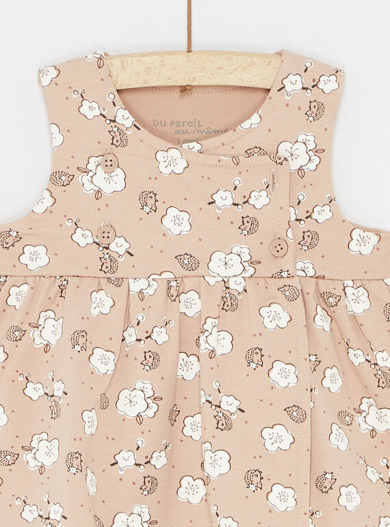 Vintage pink dress and leggings SOU1ENS2 / 23WF0311ENSD332