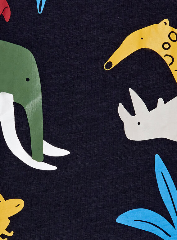 Blue T-SHIRT KOSATEE3 / 20W902O1TMLC243