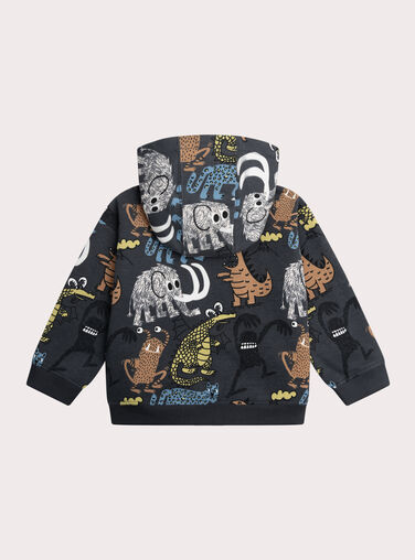 Grey KIDS CARDIGAN XOROCGIL / 25W902S1GILJ916