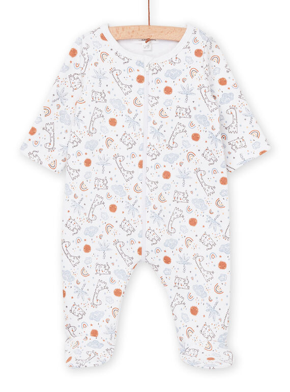 Sleep suit with fancy print ROU1GRE4 / 23SF0561GRE000