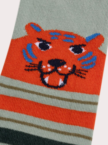 Blue green SOCKS XYOJOCHO2 / 25WI02E6SOQ614