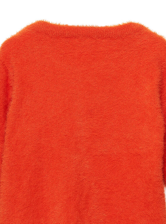 Light orange Cardigan JAVICAR / 20S901D1CAR406