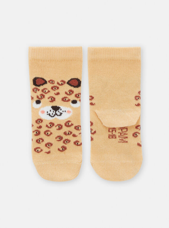 Light orange SOCKS TYUCRICHO1 / 24SI1084SOQ113