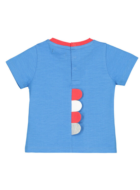 Baby boys' printed T-shirt FUTOTI1 / 19SG10L1TMCC215
