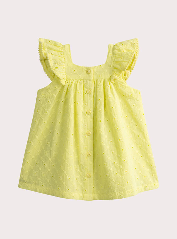 Light yellow DRESS WIMAROB3 / 25SG0961ROBB115
