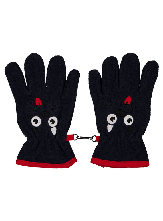 Navy Gloves GYOTRIGAN / 19WI02J1GAN705