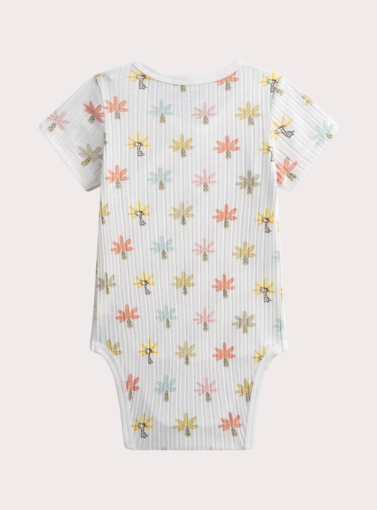 Ivory NEWBORN BODY SUIT WOU3BOD1 / 25SF03X1BDN005