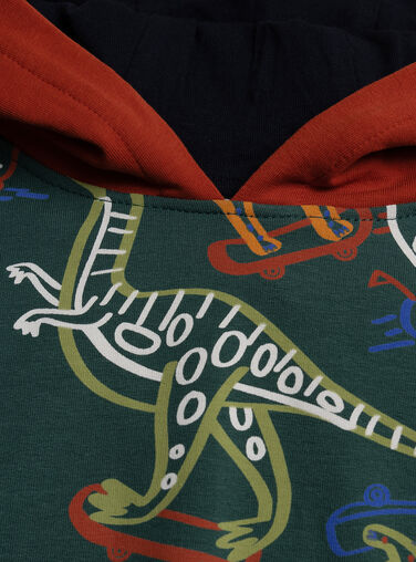 Green SWEAT SHIRT XOJASWE / 25W902M1SWEG614