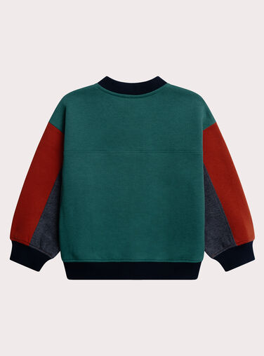 Green KIDS CARDIGAN XOJAGIL / 25W902M1GILG614