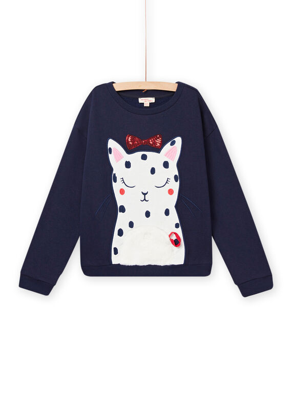Navy SWEAT SHIRT NALUSWEA2 / 22S901P1SWE070