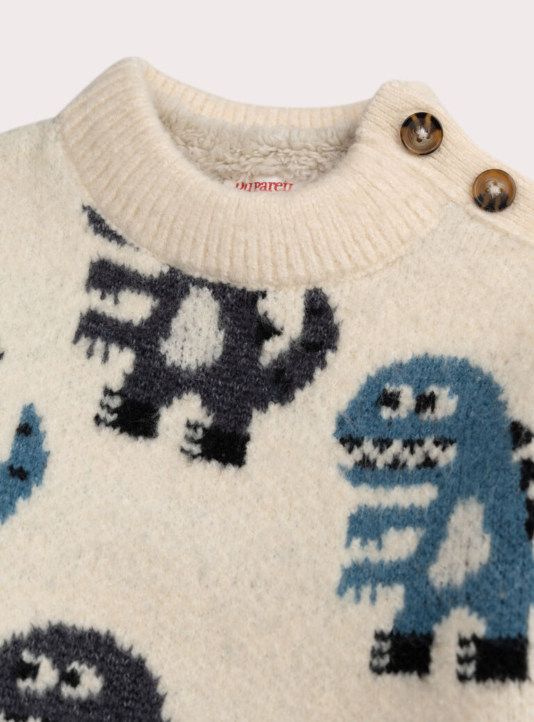 Light beige PULLOVER XOROCPUL / 25W902S1PUL808