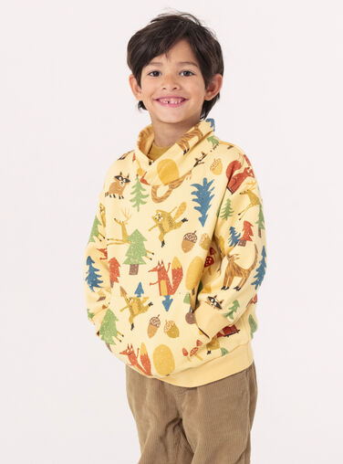 Light beige SWEAT SHIRT VOBASWE / 24W902Q1SWE808