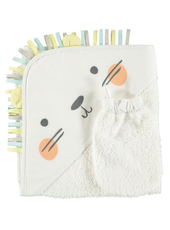 Unisex babies' hooded towel CACMPOINTE2 / 18SF42C1POI000
