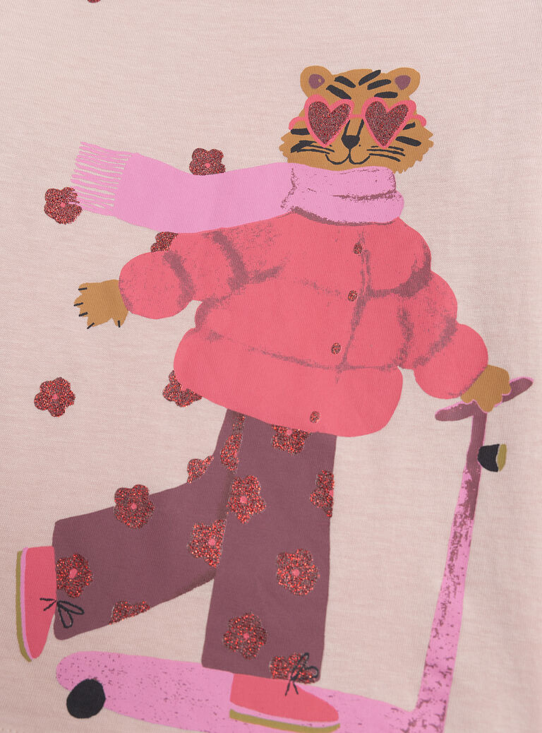 Pink TEE SHIRT LS Pink TEE SHIRT LS XAJATEE2 / 25W901M1TMLD319