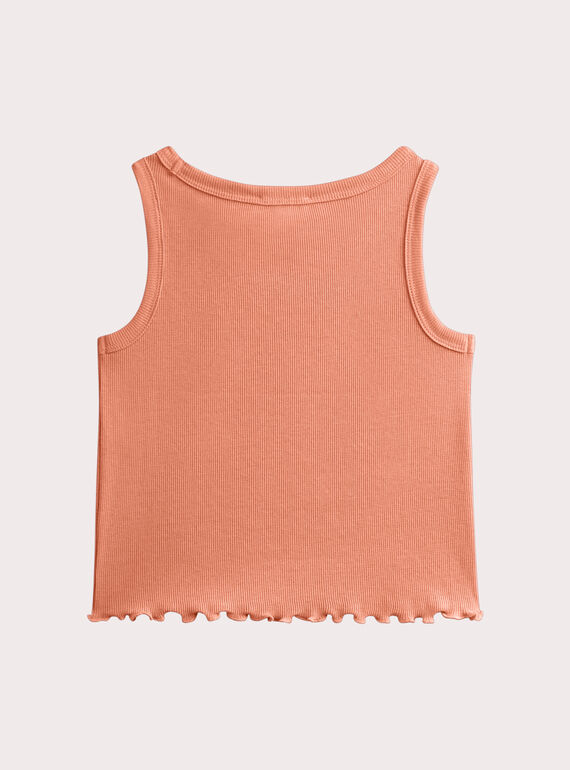 Orange TANK TOP WAJODEB3 / 25S901M1DEBE403