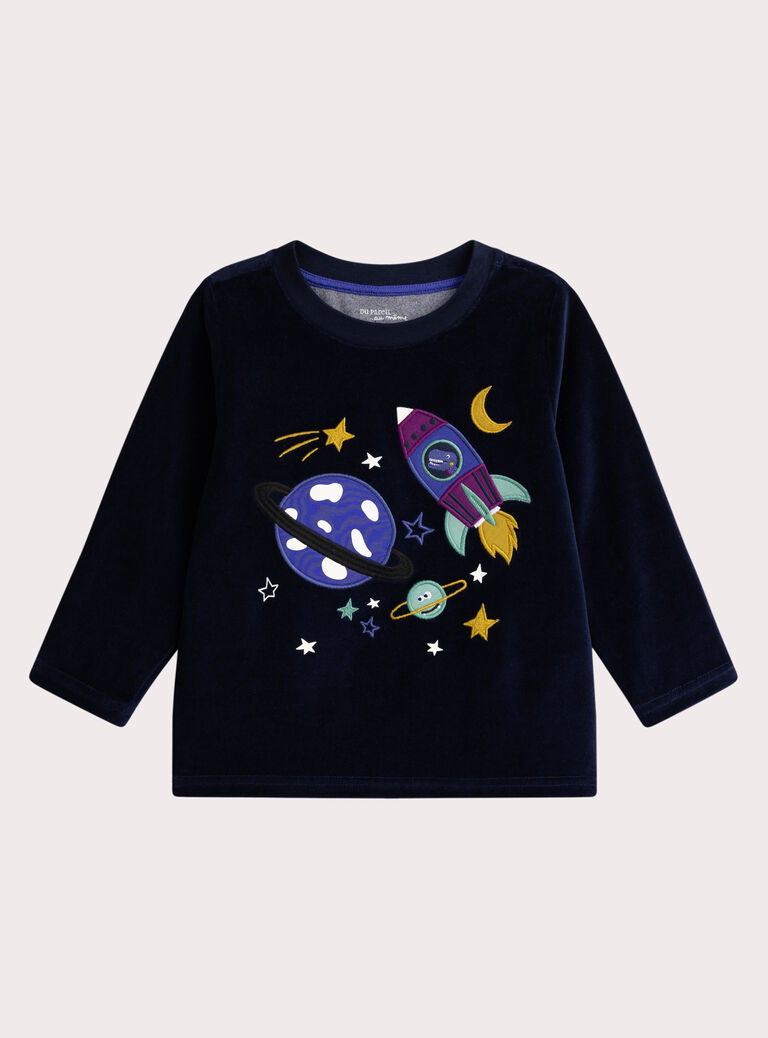 Navy PYJAMA VEGOPYJSPA / 24WH1297PYJ705