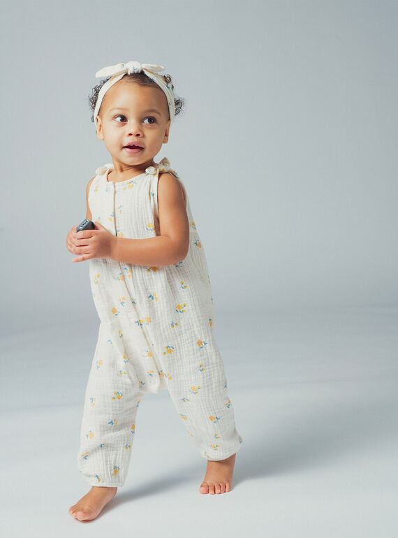 Dark off white DUNGAREES WIPRISAL / 25SG09S1SAL003