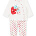 Strawberry print pajamas