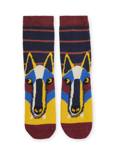 Socks with mulitco animations Socks with mulitco animations PYOGOCHO / 22WI02O2SOQ705