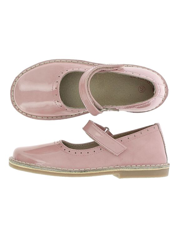 Girls' leather Mary-Janes CFBABPERF1 / 18SK35W2D3I030