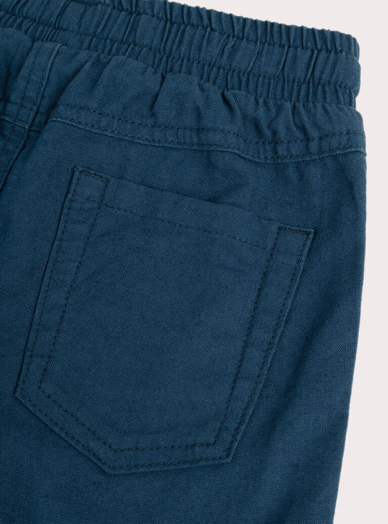 Navy PANTS WOPRIPAN / 25S902S1PANC203