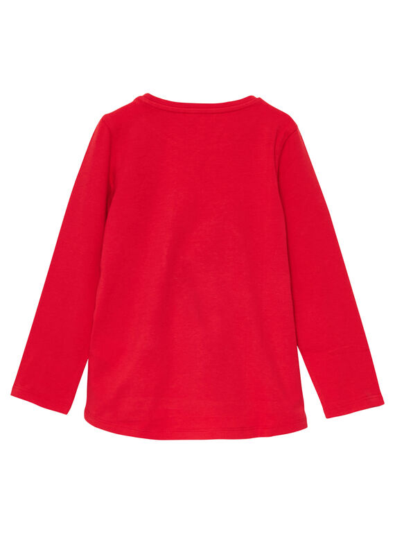 Red Longsleeve T-SHIRT JAJOTEE5 / 20S90141D32050