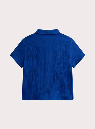 Blue SHIRT WOBOSHIRT / 25S902R1CHMC238