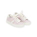 Child girl purple lace-up sneakers