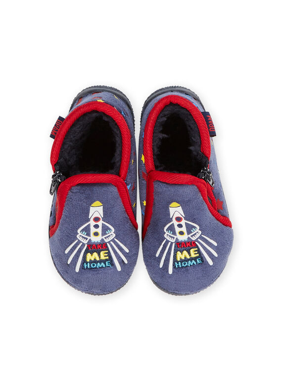 Rocket print booties PUPANTPING / 22XK3851D0A070