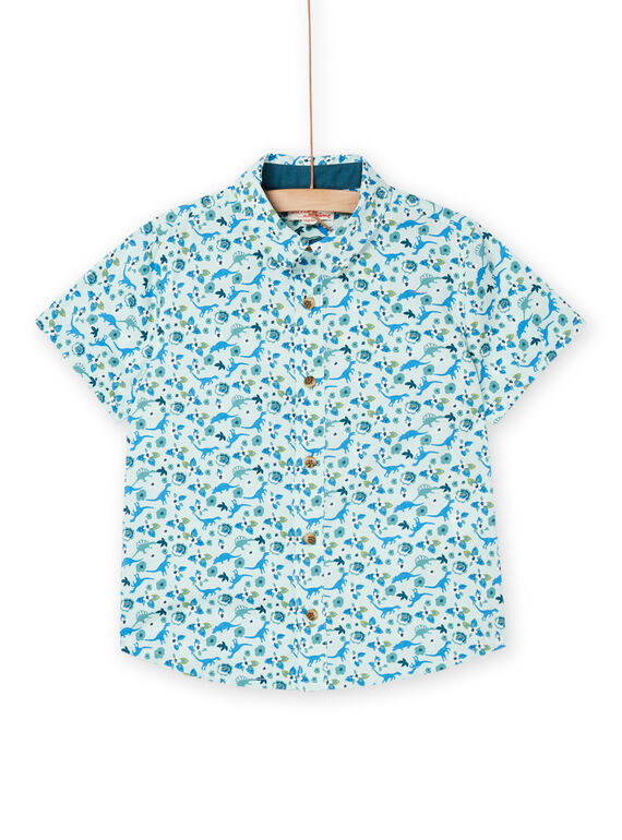 Opaline shirt with dinosaur print ROBUSHIRT / 23S90241CHMG622