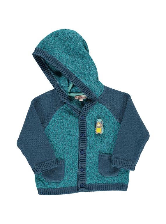 Baby boys' hoodie CUHOGIL / 18SG10E1GIL099