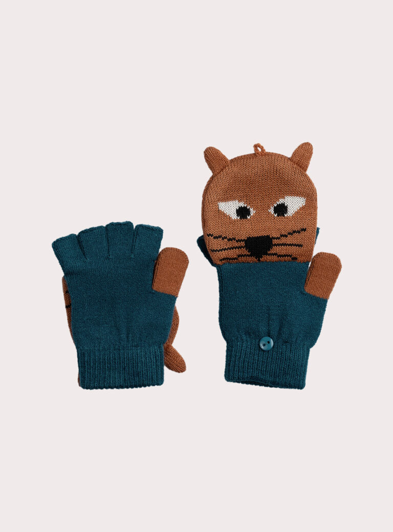 Blue GLOVES & MITTENS XYOJOGAN / 25WI02J1GANC235