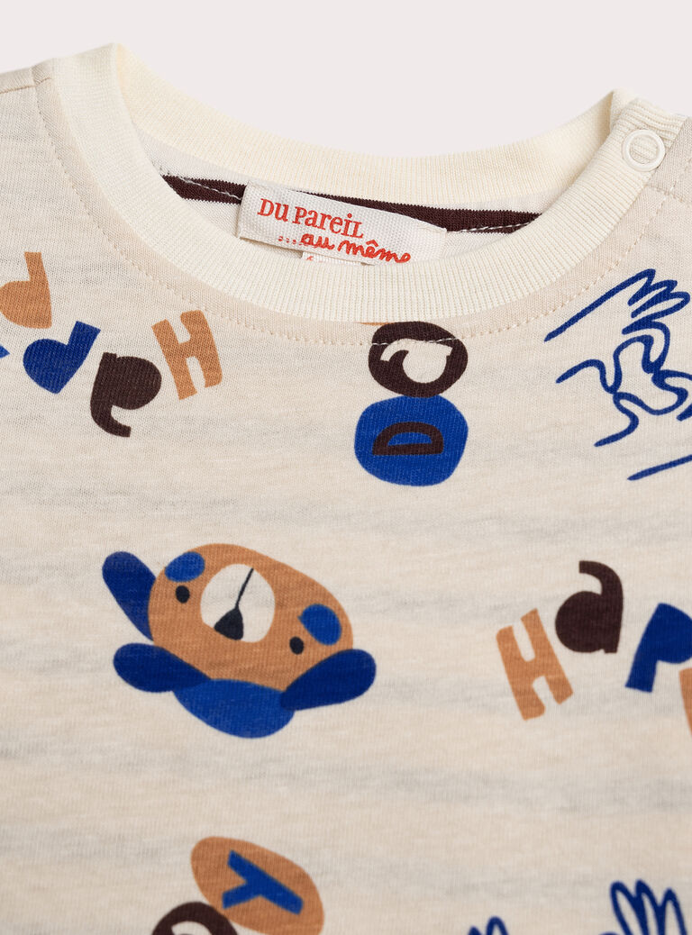 Off white TEE SHIRT LS XUBLUTEE1 / 25WG10N1TMLA002