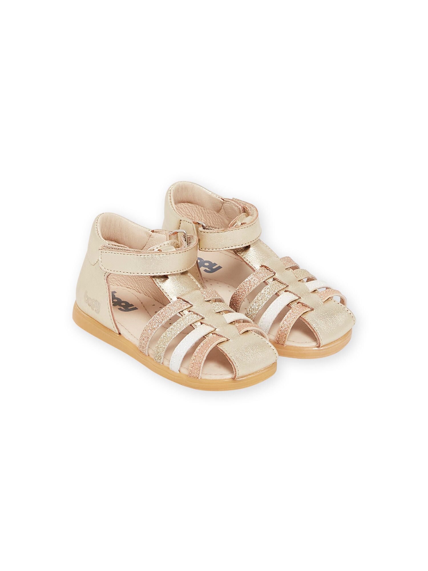 Nu pieds et Sandales pour fille Chaussures cuir enfant et b b