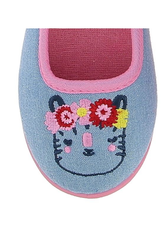 Girls' ballet pump slippers CFBALTIGR / 18SK35X4D07C218