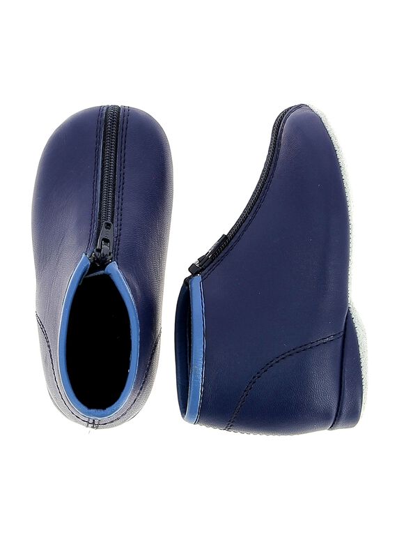 Baby boys' leather slippers CBGBOBEBE / 18SK38X7D0A070