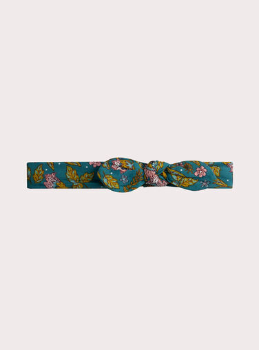 Dark Turquoise HEADWRAP VYIKLIBAN / 24WI0941BANC217