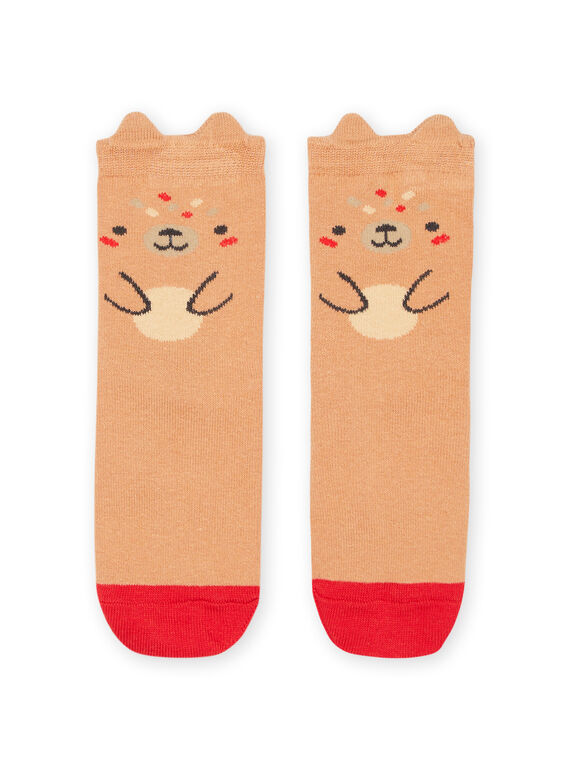 Socks with teddy bear animation PYUPRACHO / 22WI10S1SOQI807