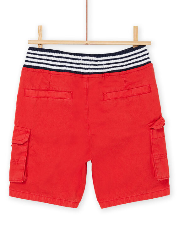 Red Bermuda shorts ROPOPBER3 / 23S902X3BER502