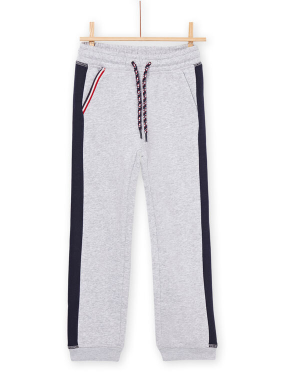 Grey and blue jogging pants POJOJOB3 / 22W902D2JGBJ922