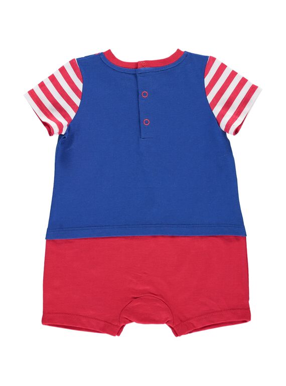 Baby boys' pirate sleepsuit CEGUGREPIR / 18SH1463GRE099