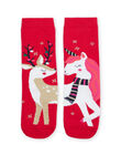 Christmas socks with animations PYANOCHODER / 22WI01V1SOQF529