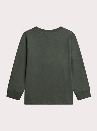 Green TEE SHIRT LS XOJOTIRIB1 / 25W902F3TMLG608